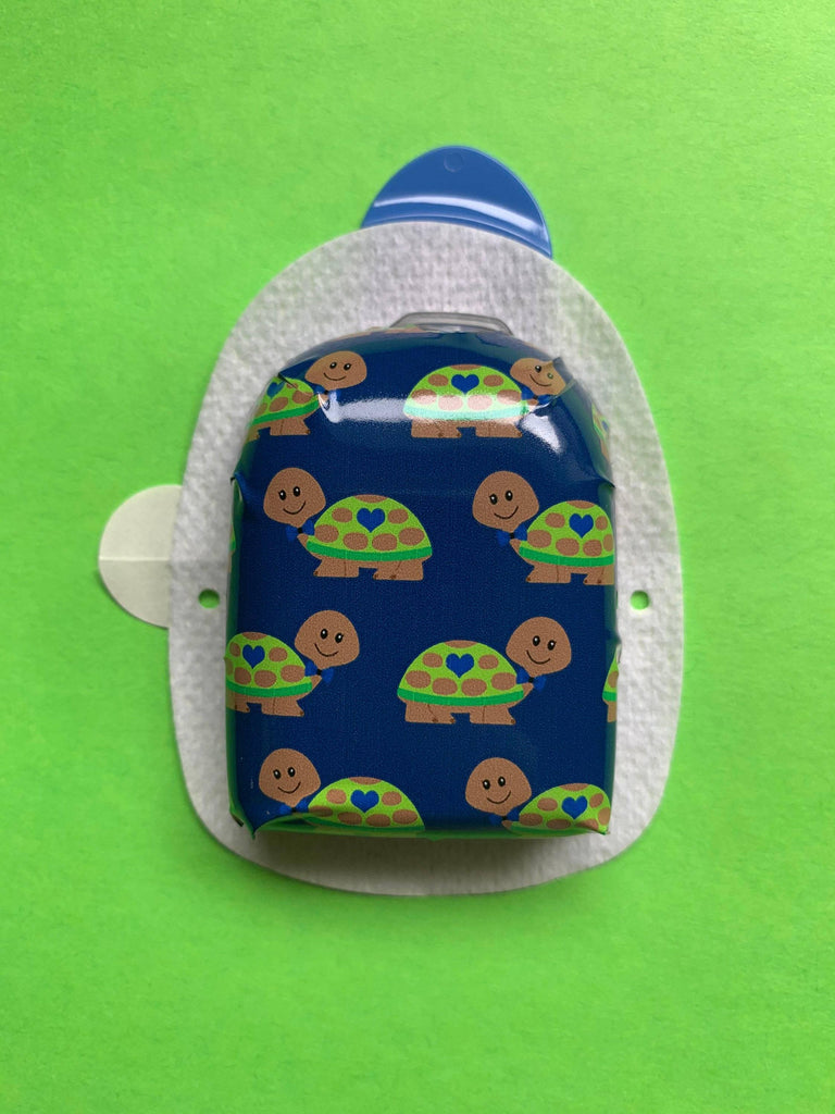 Tiny Mr Turtle- Omnipod Decal Sticker - The Useless Pancreas