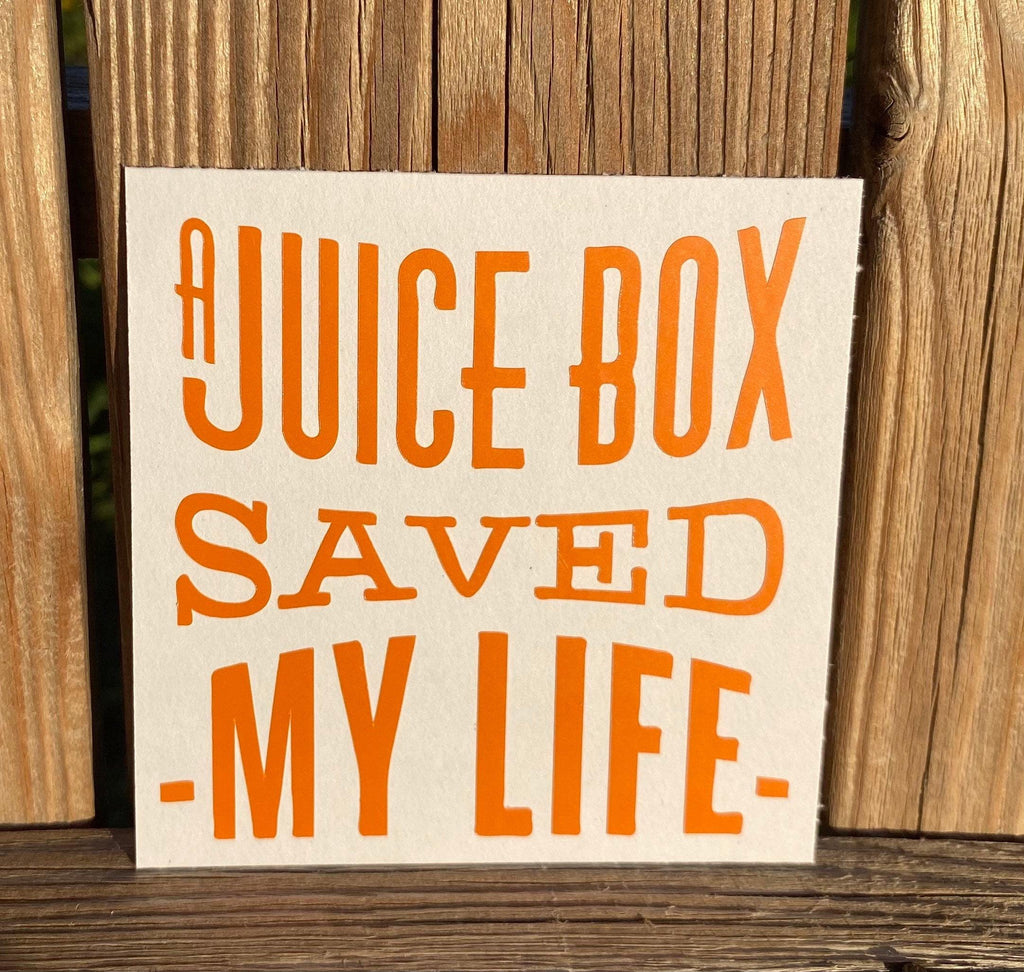 Diabetes Decal, A Juice Box Saved My Life decal, Diabetes Sticker, Type 1 Diabetes, T1D, Type 1 Warrior, Juvenile Diabetes, T1D Mom, Diavers - The Useless Pancreas
