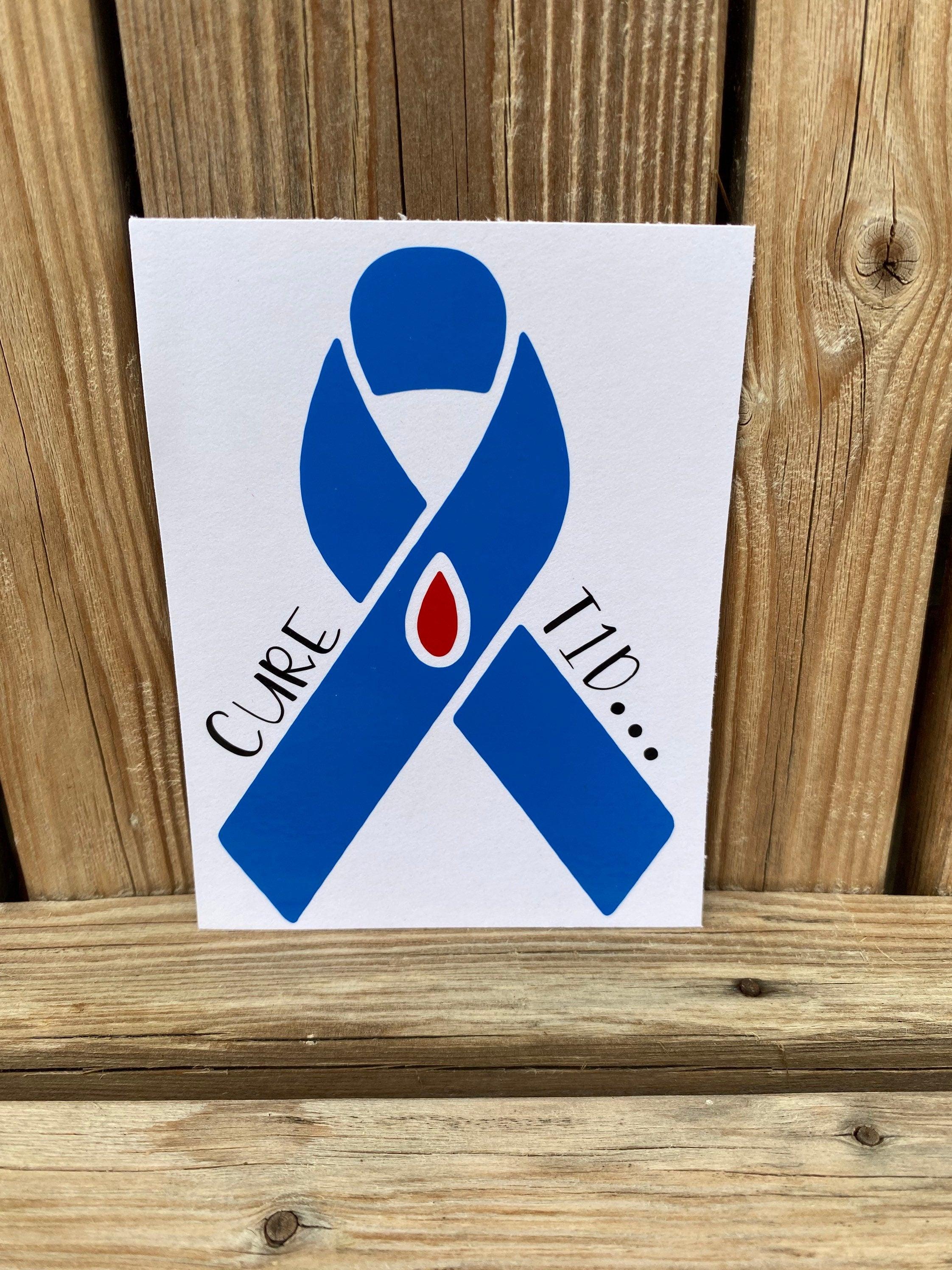 Diabetes Awareness Month Ribbon