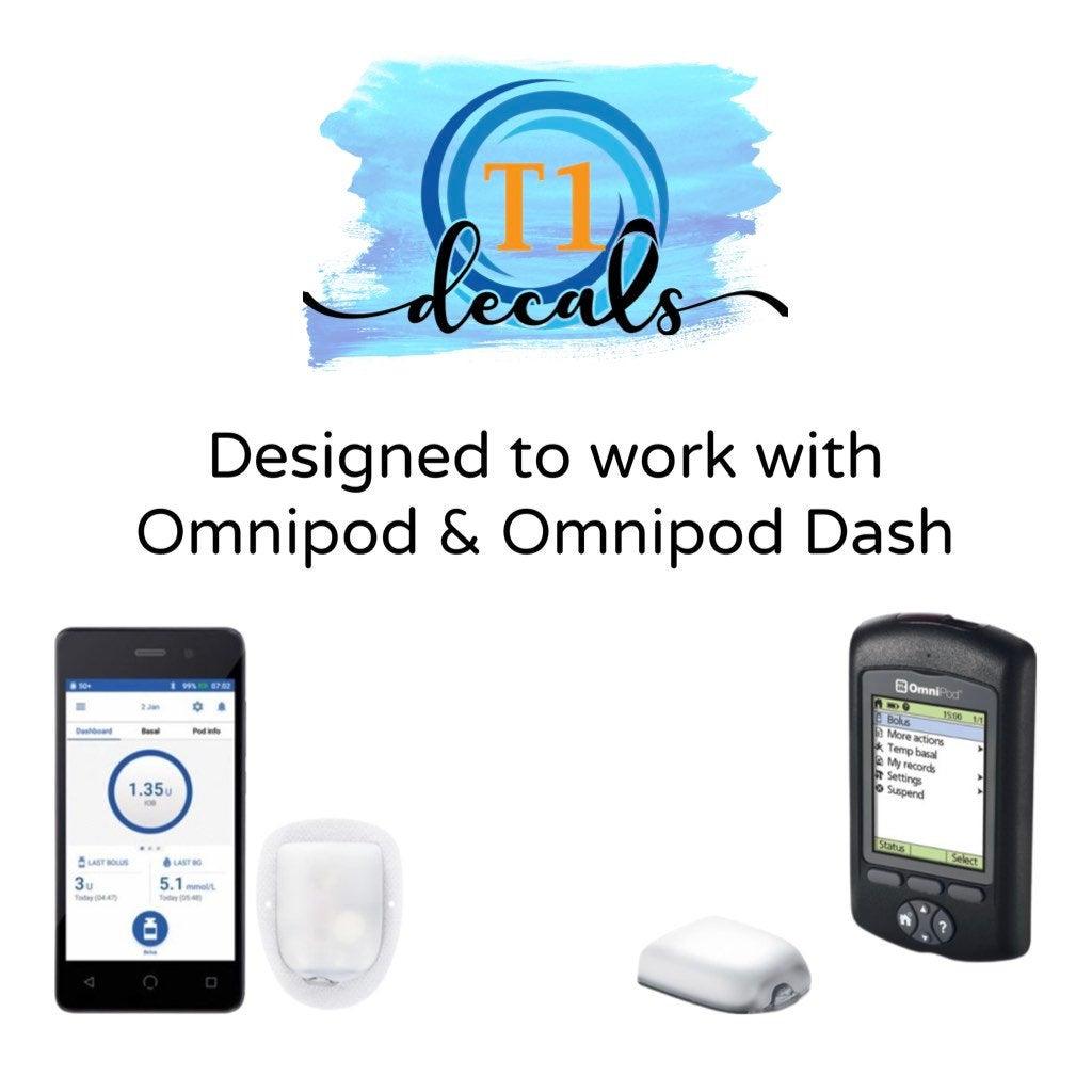 Mermaid Party - Omnipod Decal Sticker - The Useless Pancreas