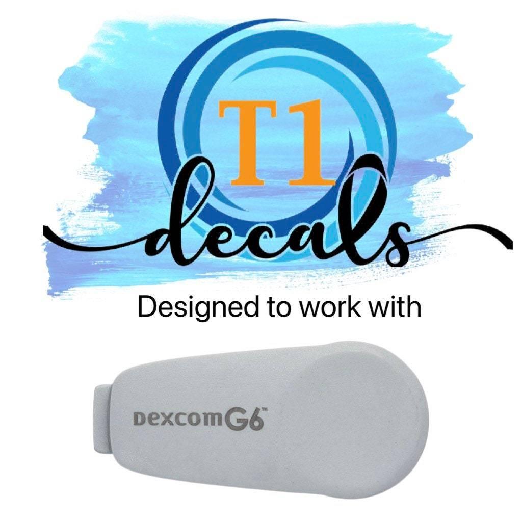 Rose Gold Shimmer Dexcom G6 Decal - The Useless Pancreas