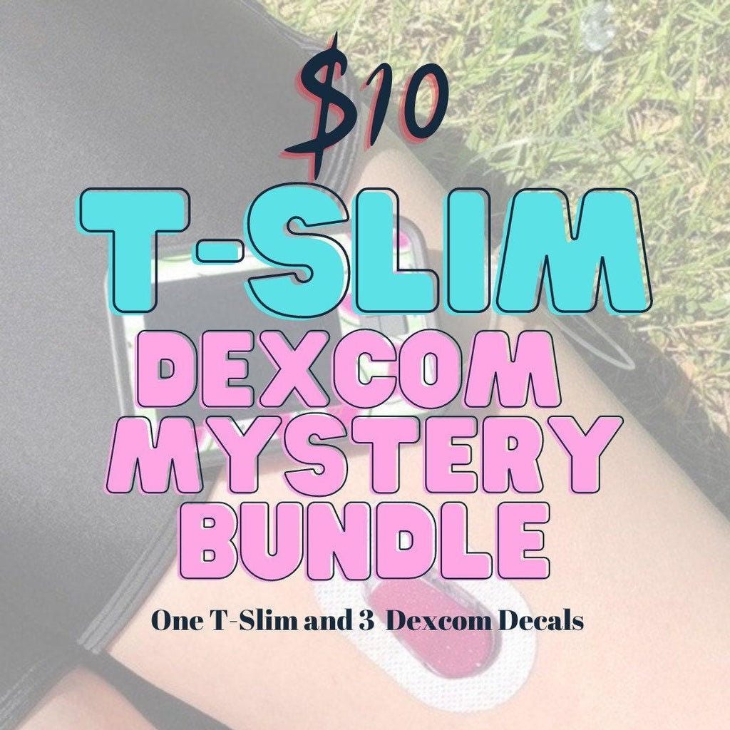 St Patrick’s Mystery Bundle: 1 T-Slim & 3 Dexcom Decals - The Useless Pancreas
