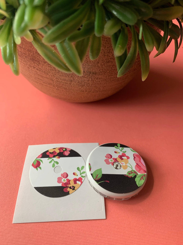 Floral Fashionista Freestyle Libre Decal - The Useless Pancreas