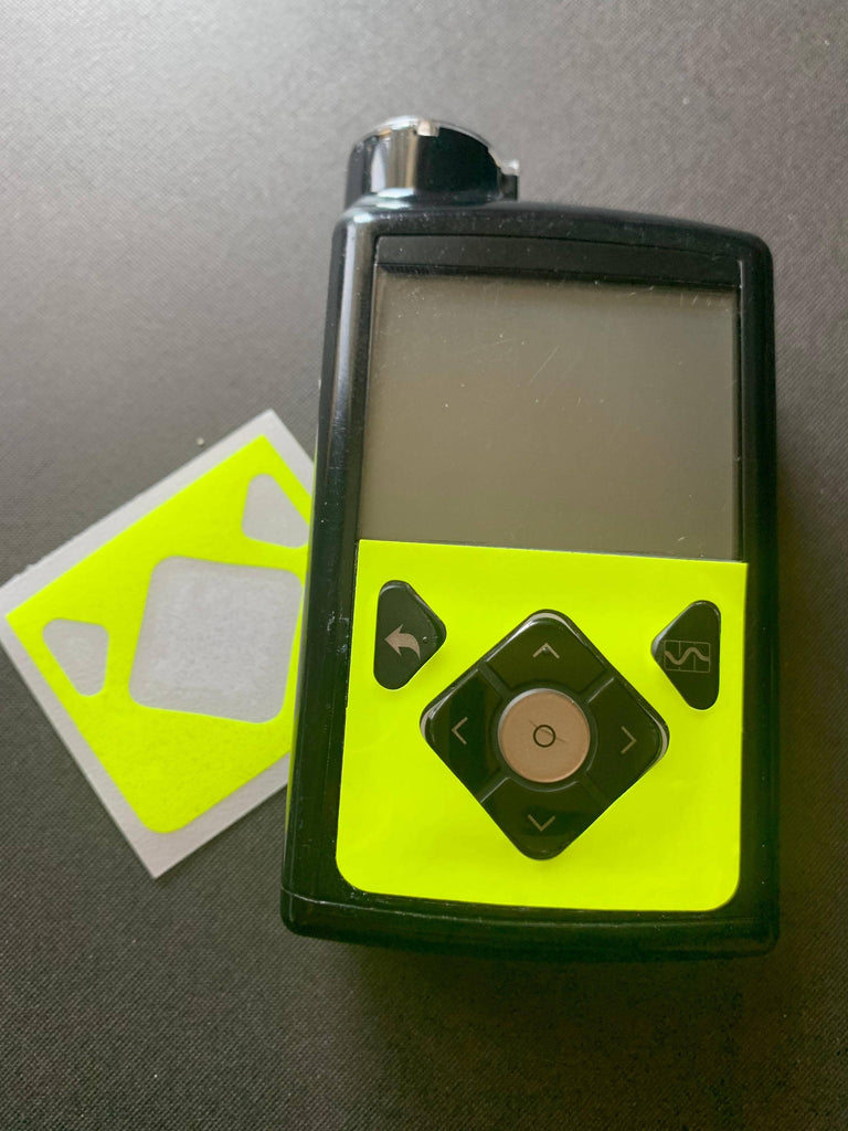 Neon Yellow 670G / 770G Pump Decal Sticker - The Useless Pancreas