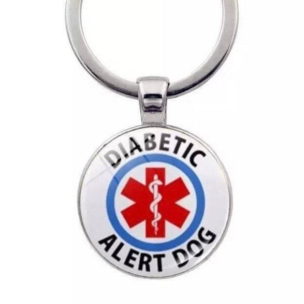 Diabetic Alert Dog Dog Tag / Keychain - The Useless Pancreas