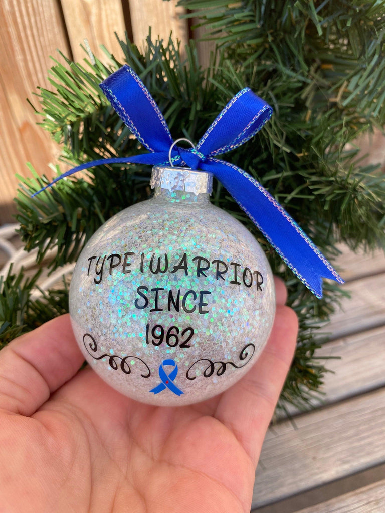 Diabetes Ornament, Type 1 Warrior Ornament, Personalized Ornament, Type 1 Warrior Ornaments, T1D gifts, Awareness Ornaments, Type One - The Useless Pancreas