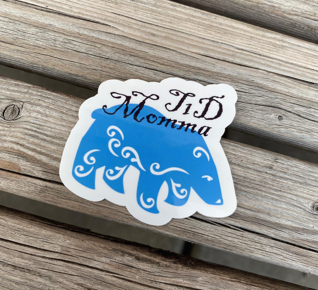 T1D Momma Bear Sticker, T1D Mom Sticker, Type 1 Diabetes, Gift for Mom, Type 1 Stickers, Insulin Dependent, Laptop Stickers, Warrior Mom Sti - The Useless Pancreas