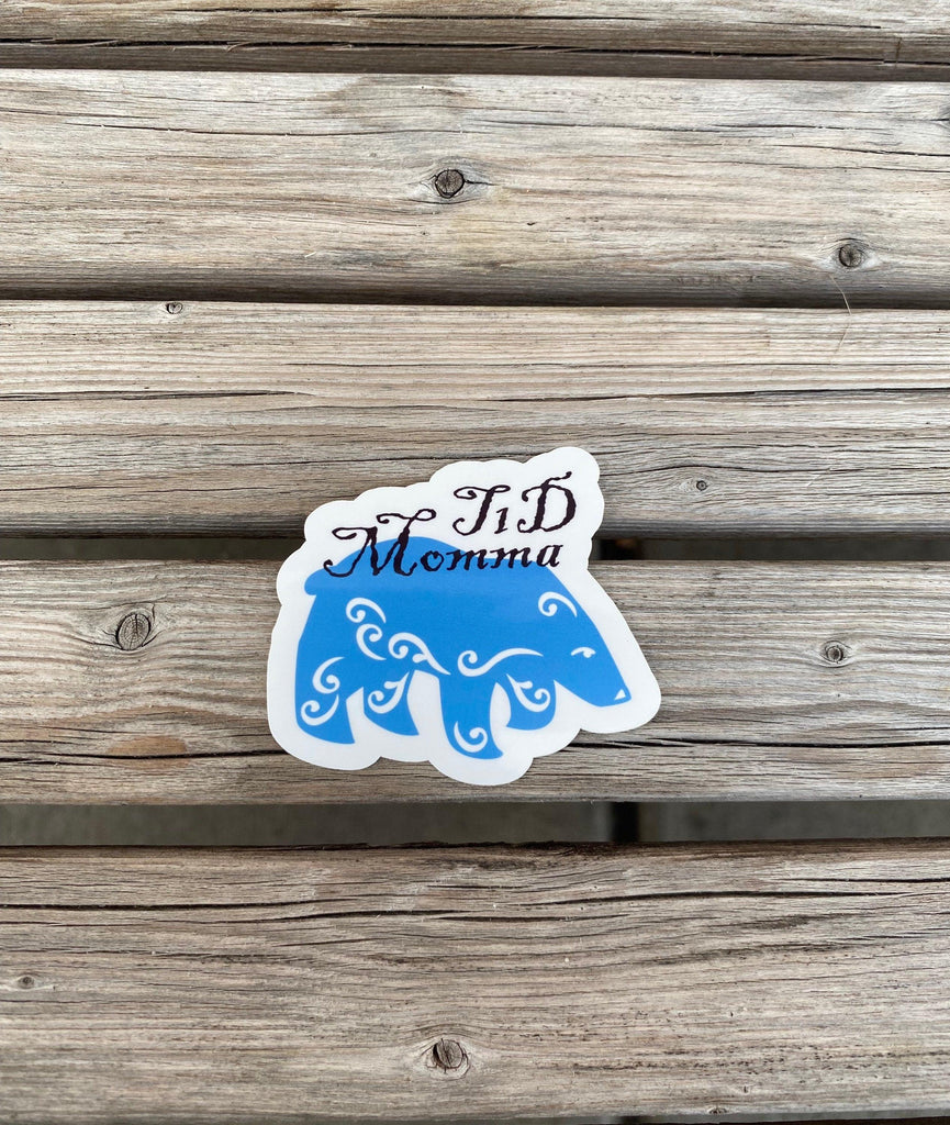 T1D Momma Bear Sticker, T1D Mom Sticker, Type 1 Diabetes, Gift for Mom, Type 1 Stickers, Insulin Dependent, Laptop Stickers, Warrior Mom Sti - The Useless Pancreas