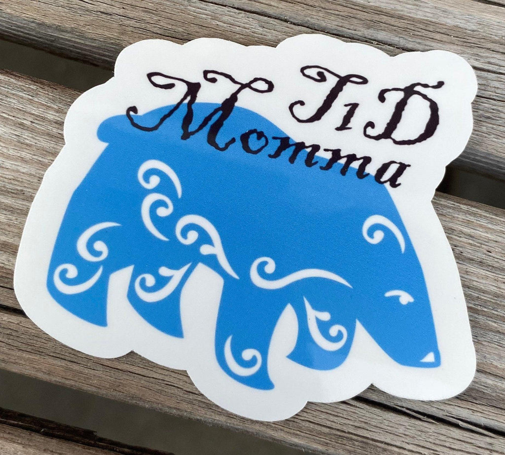 T1D Momma Bear Sticker, T1D Mom Sticker, Type 1 Diabetes, Gift for Mom, Type 1 Stickers, Insulin Dependent, Laptop Stickers, Warrior Mom Sti - The Useless Pancreas