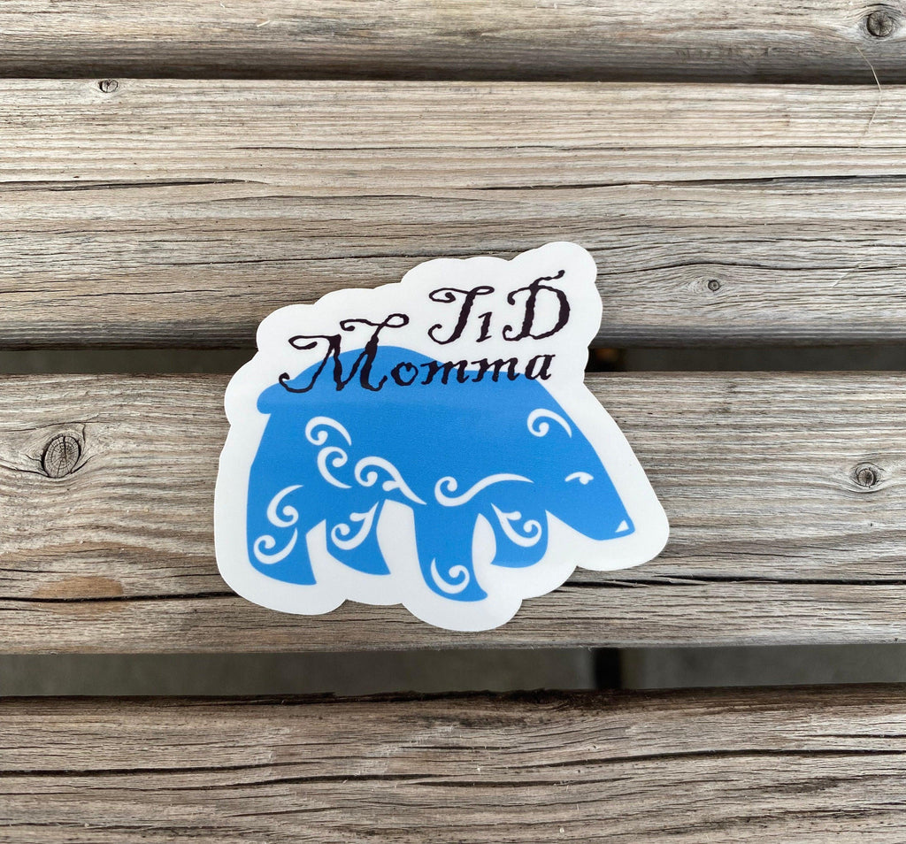 T1D Momma Bear Sticker, T1D Mom Sticker, Type 1 Diabetes, Gift for Mom, Type 1 Stickers, Insulin Dependent, Laptop Stickers, Warrior Mom Sti - The Useless Pancreas