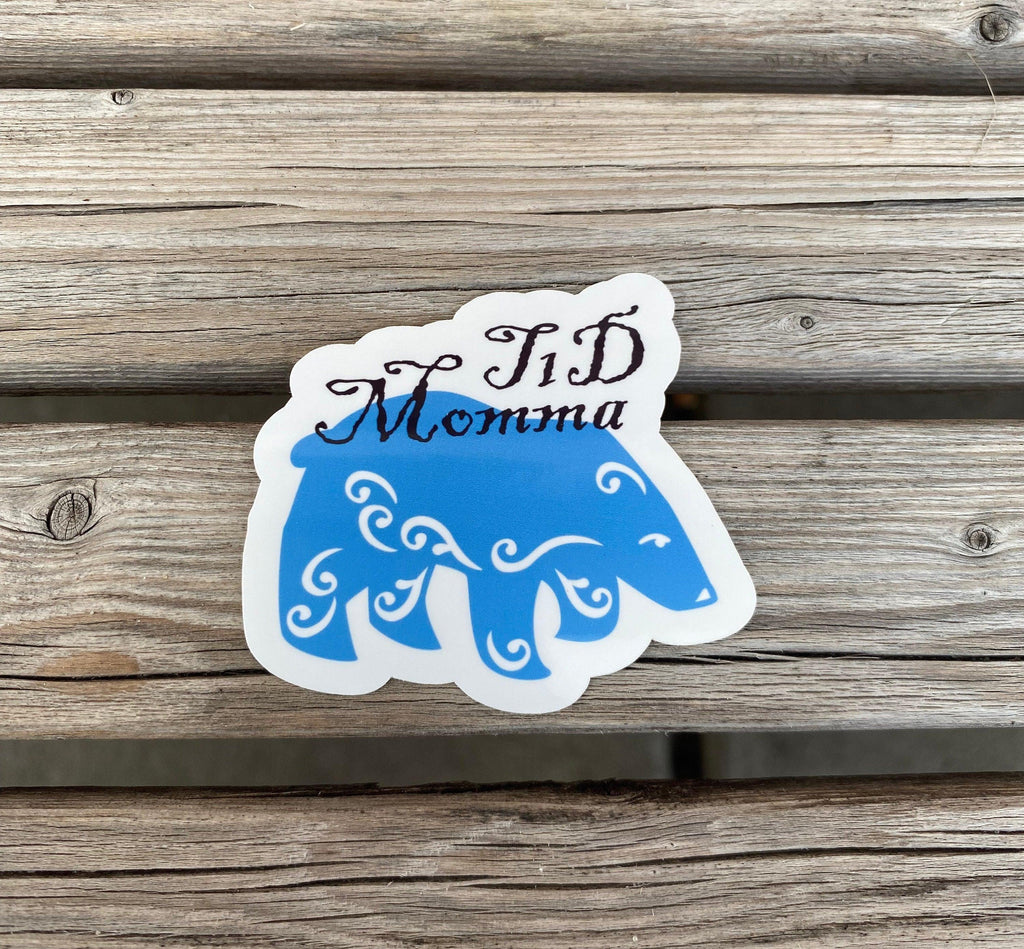 T1D Momma Bear Sticker, T1D Mom Sticker, Type 1 Diabetes, Gift for Mom, Type 1 Stickers, Insulin Dependent, Laptop Stickers, Warrior Mom Sti - The Useless Pancreas