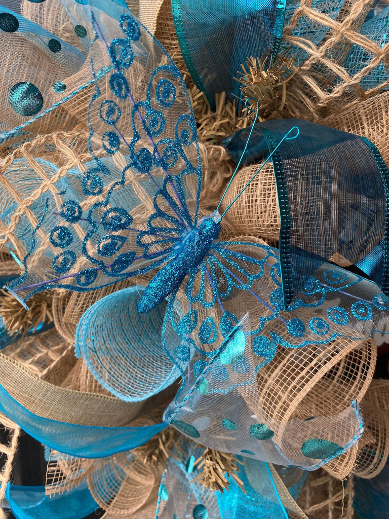 Type 1 Awareness Wreath, T1D Awareness Wreath, Diabetes Door Decor, Type Onederful Wreath, Diaversary Gift, Butterfly Awareness Wreath, Warr - The Useless Pancreas