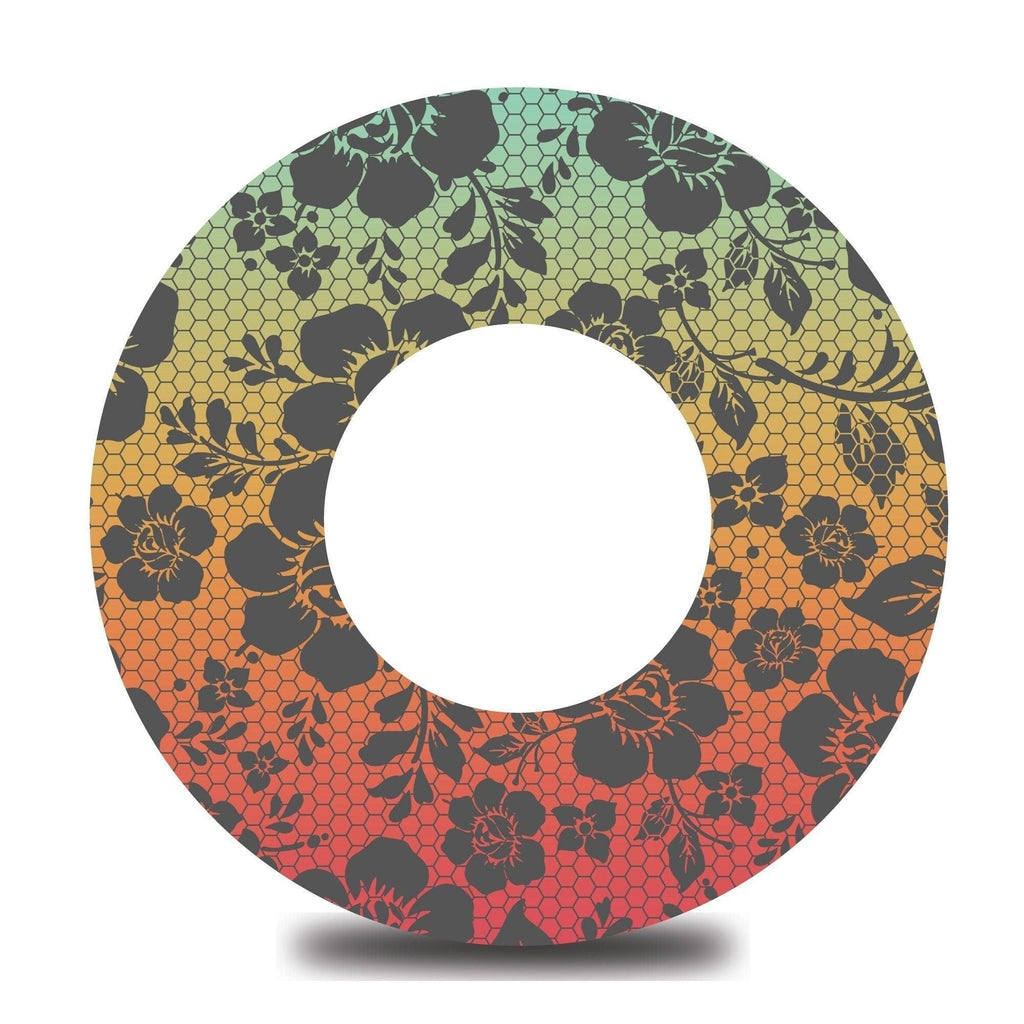 Ombre Honeycomb Floral Libre 3 Tape - The Useless Pancreas