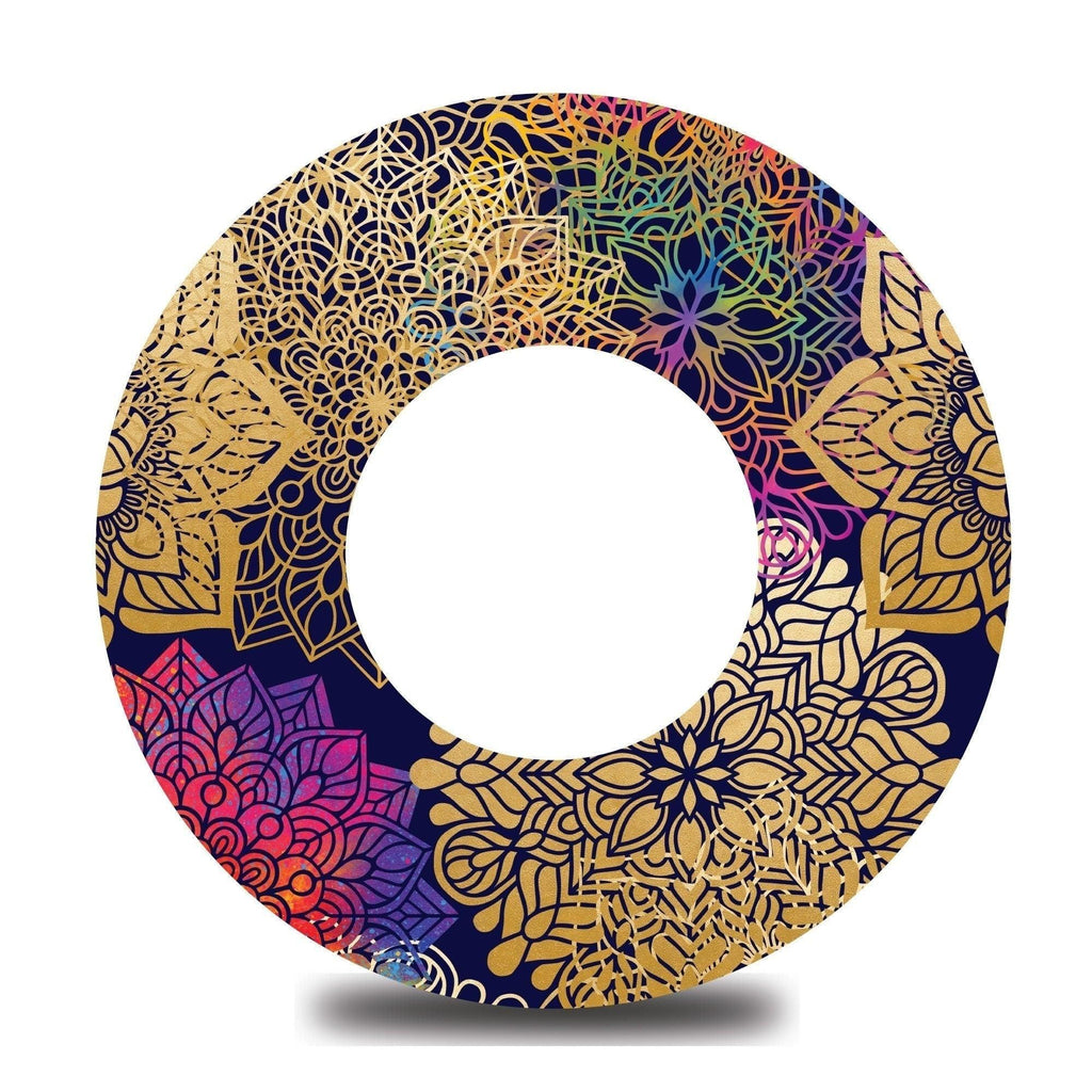 Midnight Rainbow and Gold Mandalas Libre 2 Tape - The Useless Pancreas