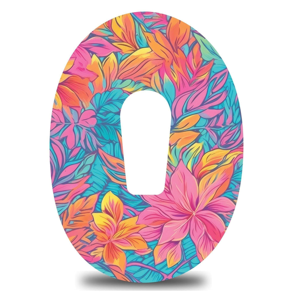 Vibrant Tropical Paradise Dexcom G6 Tape - The Useless Pancreas