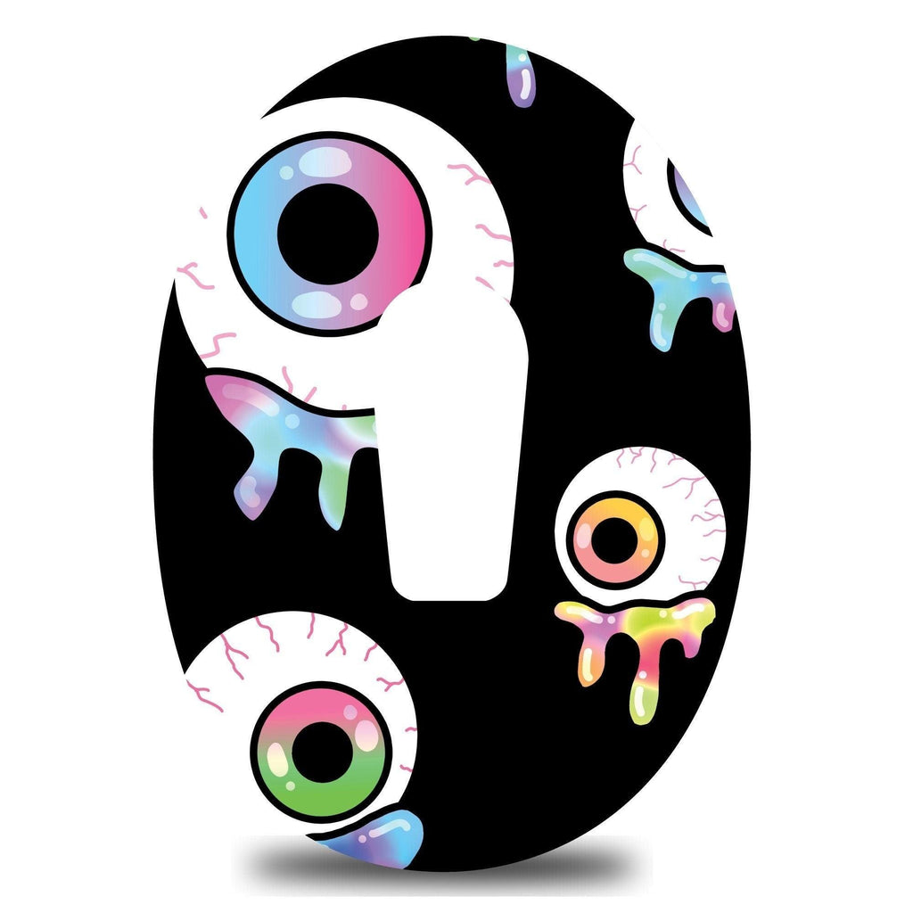 Wacky Midnight Eyeballs Dexcom G6 Tape - The Useless Pancreas