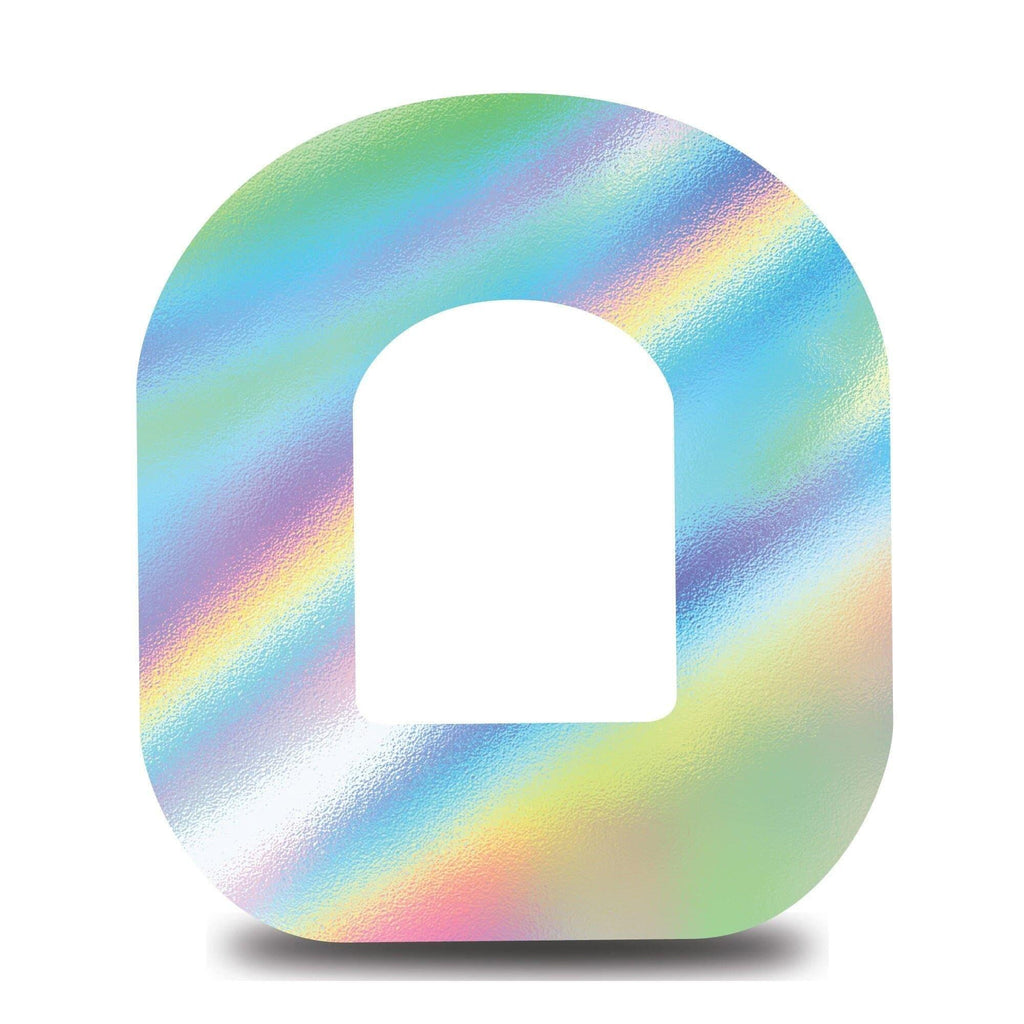 Rainbow Blur Omnipod Tape - The Useless Pancreas