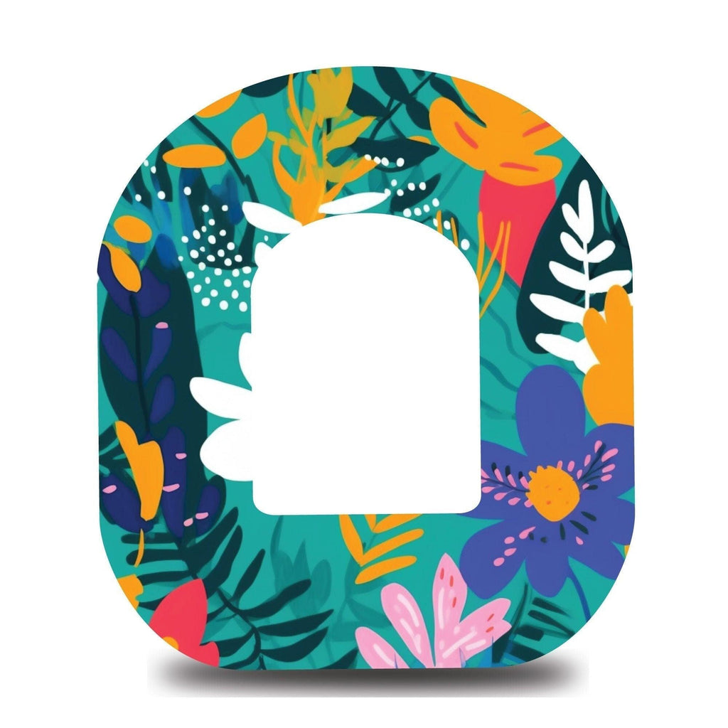 Minimalist Blooms Omnipod Tape - The Useless Pancreas