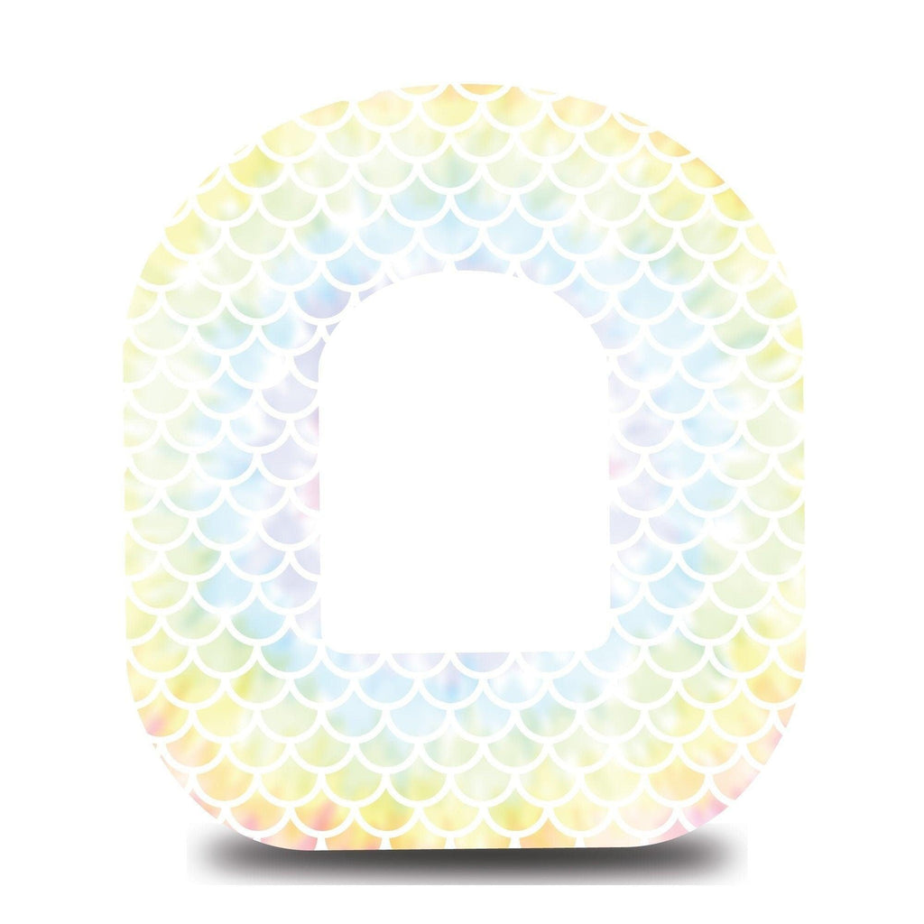 Scale Tie Dye Omnipod Tape - The Useless Pancreas