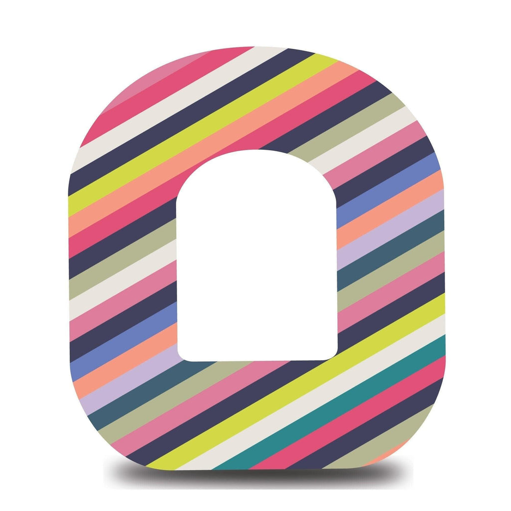 Multi Stripes Omnipod Tape - The Useless Pancreas