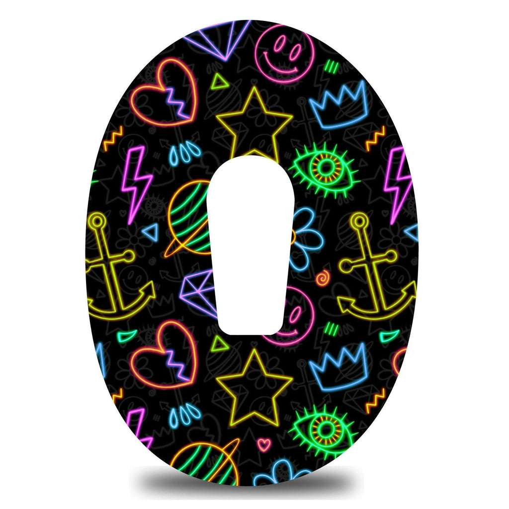 Neon Dreams Dexcom G6 Tape - The Useless Pancreas