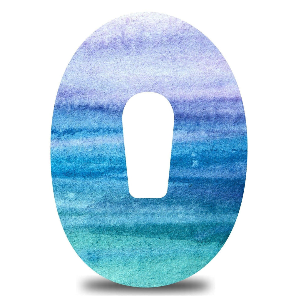 Underwater Ombre Dexcom G6 Tape - The Useless Pancreas