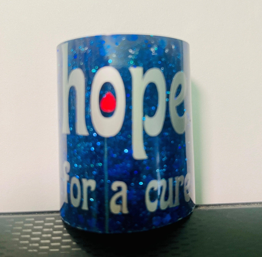 Type 1 Diabetes Hope for a Cure pencil earring desk accessory - The Useless Pancreas