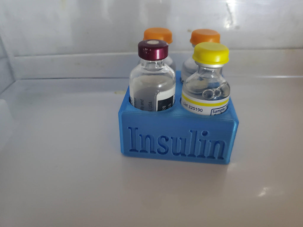 Insulin Vial Holder, Holds 4 Vials "Shorts" - The Useless Pancreas