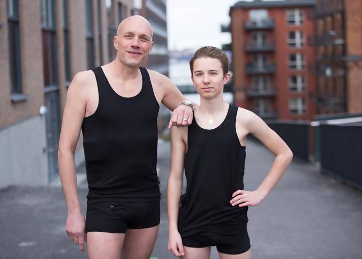 InsulWear™ Boxer Men - Clothing/ Underwear for Insulin Pump Users - Black - The Useless Pancreas