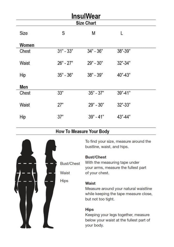 InsulWear™ Boxer Men - Clothing/ Underwear for Insulin Pump Users - Black - The Useless Pancreas