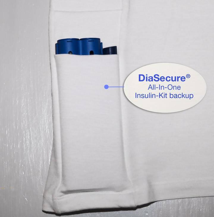 InsulWear™ Combo - Tank Top & Boxer Panties Women - Clothing/Underwear for Insulin Pump Users - White - The Useless Pancreas