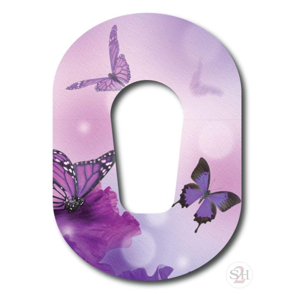 Lavender Butterfly - Dexcom Single Patch / G6