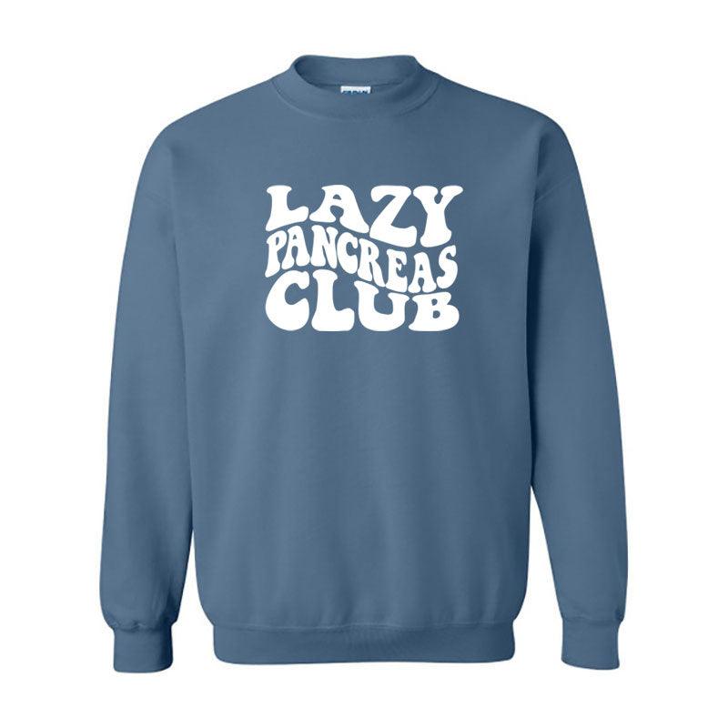 Lazy pancreas club Unisex sweatshirt - The Useless Pancreas