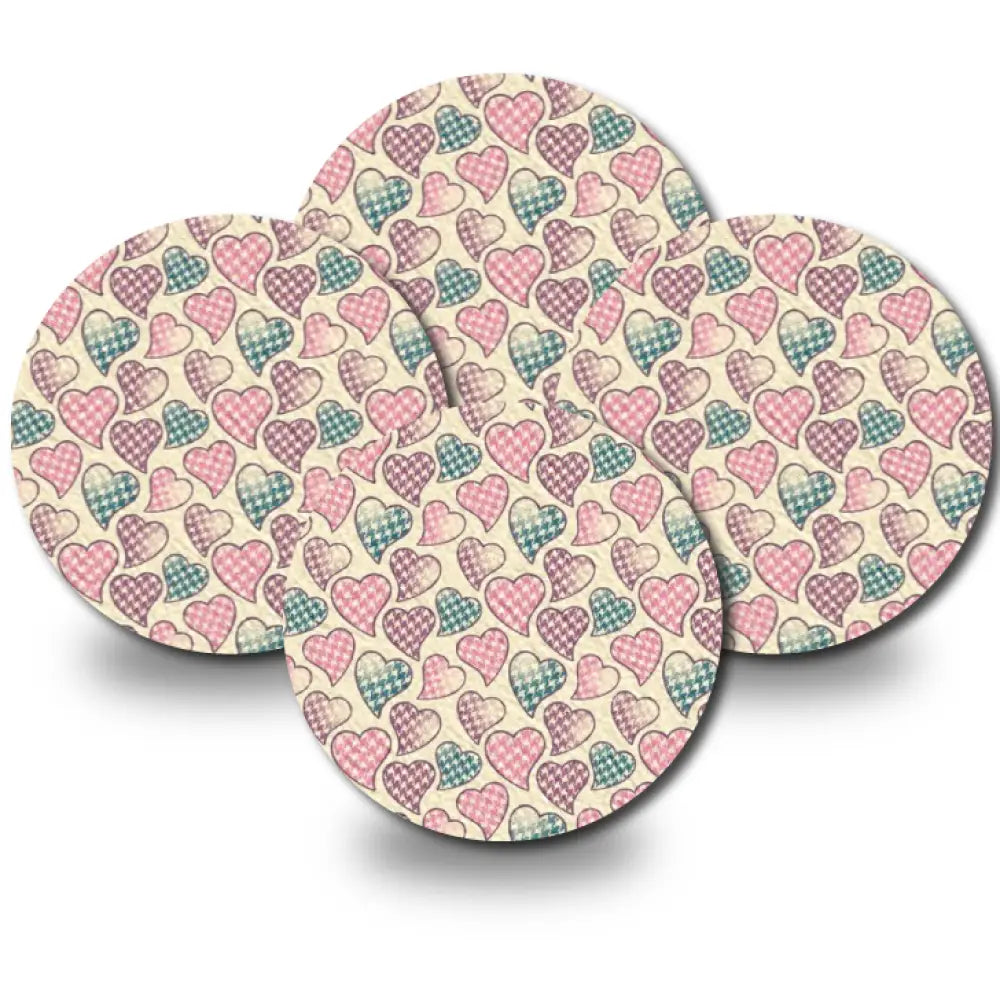 Little Hearts - Libre 2 Cover-up 4-Pack (Set of 4 Patches) / Freestyle