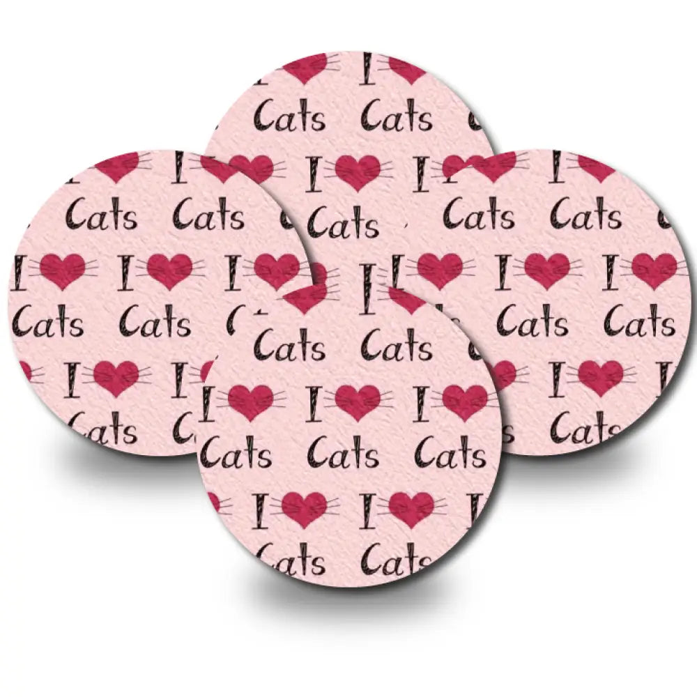 Love Of Cats - Libre 2 Cover-up 4-Pack (Set of 4 Patches) / Freestyle