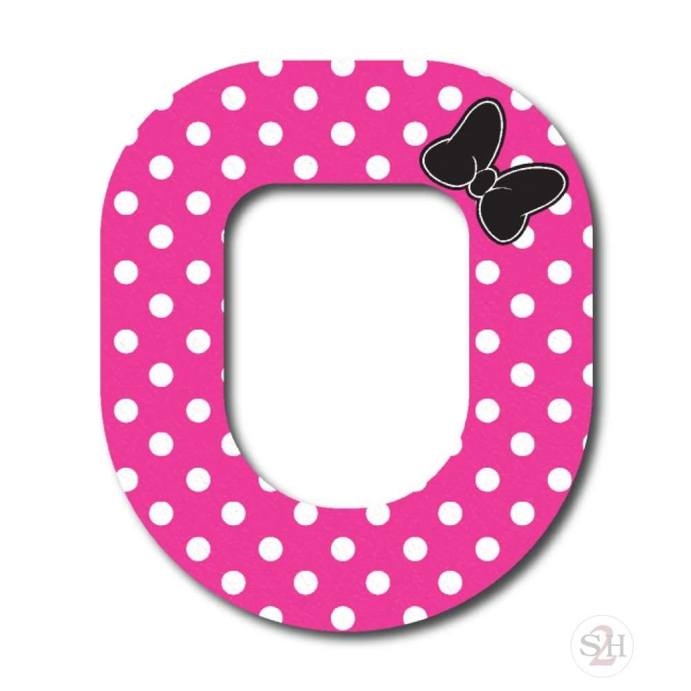 Mini Dots Pink - Omnipod Single Patch / OmniPod