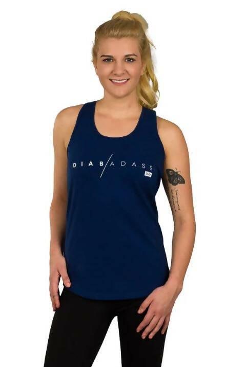 Diabadass Navy Blue Tank - The Useless Pancreas
