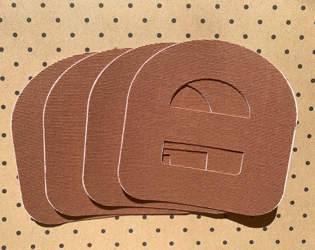 Omnipod Adhesive Patches by Patchabetes - 20 Pack Brown - The Useless Pancreas