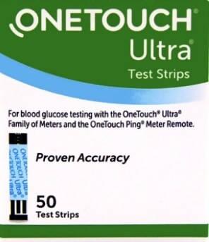OneTouch Ultra 50 Test Strips - The Useless Pancreas