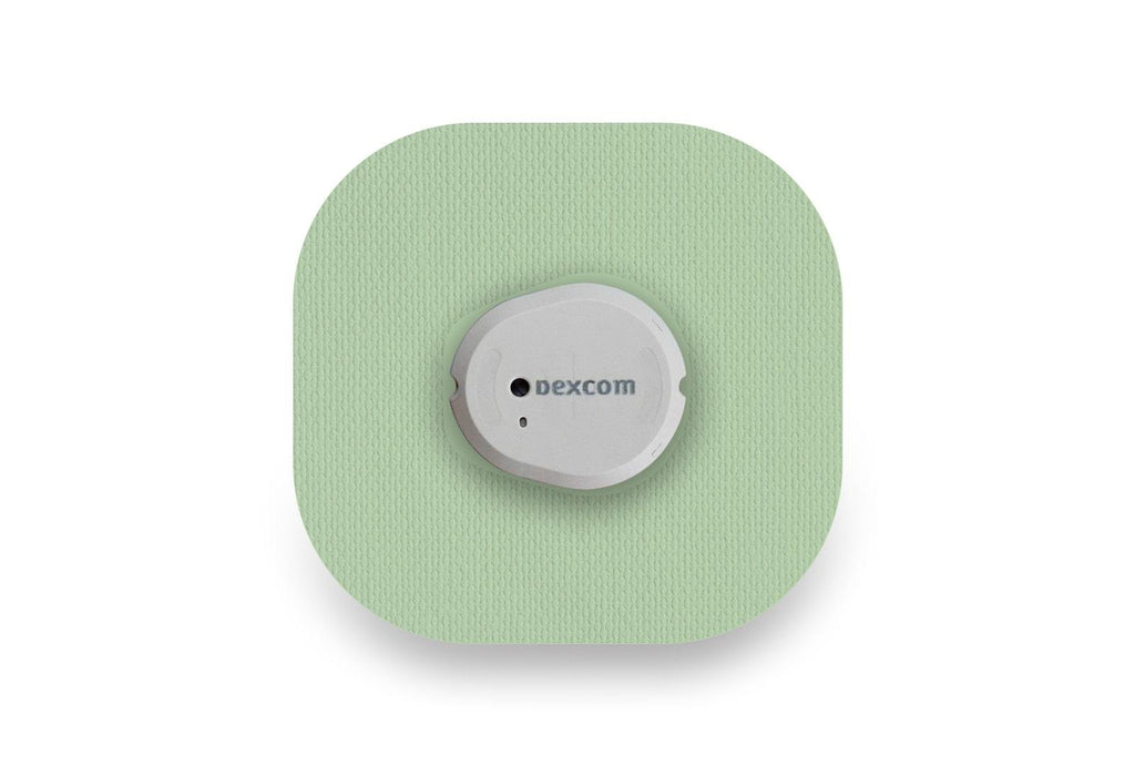 Pastel Green Patch - Dexcom G7 for Single diabetes CGMs and insulin pumps