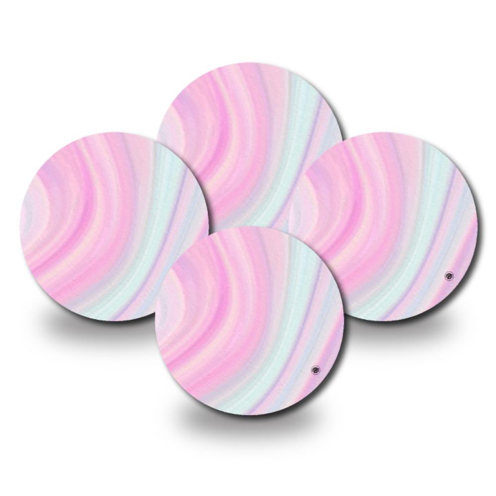 Pastel Swirl - Libre 3 4-Pack (Set of 4 Patches)