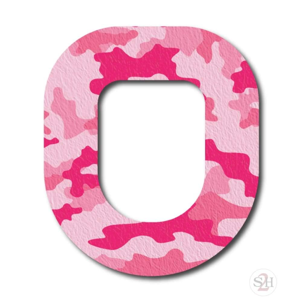 Pink Camouflage - Omnipod Single Patch / OmniPod