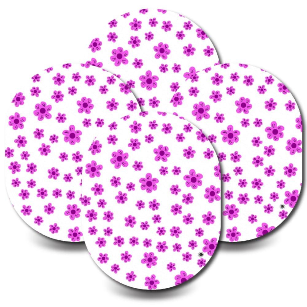 Pink Flower Passion - Guardian 4-Pack (Set of 4 Patches)
