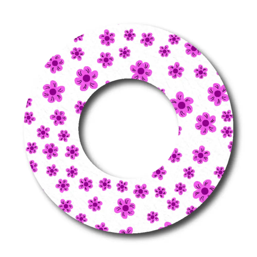 Pink Flower Passion - Libre 2 Single Patch