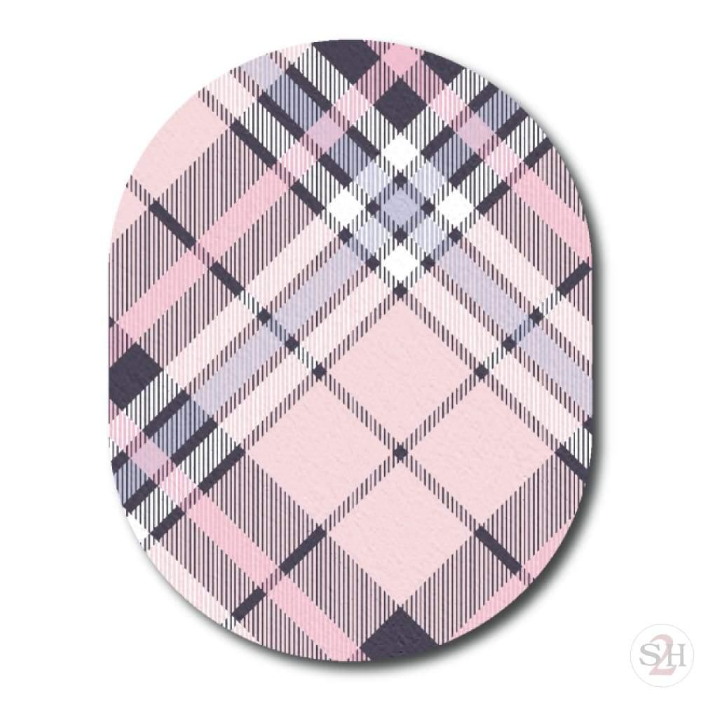 Pink Plaid Pattern - Guardian Single Patch