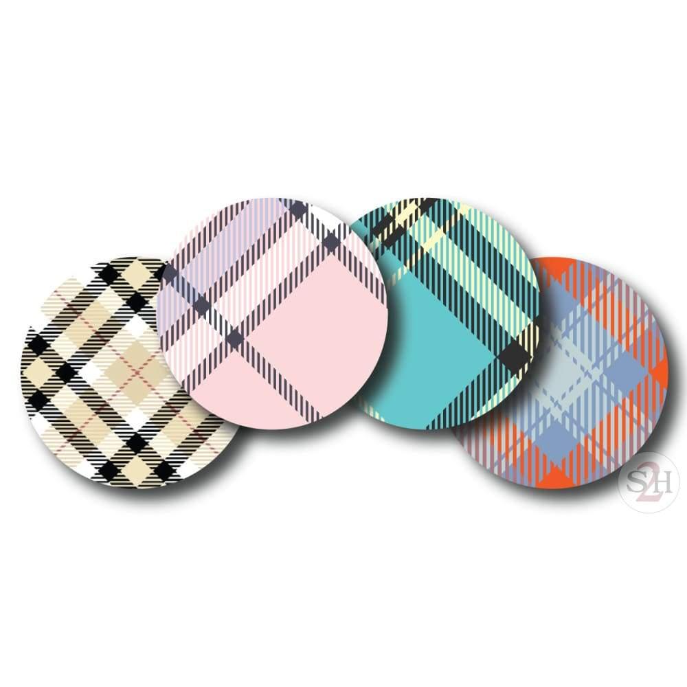 Plaid Pattern Topper - Variety Pack - Libre G6 / 4-Pack