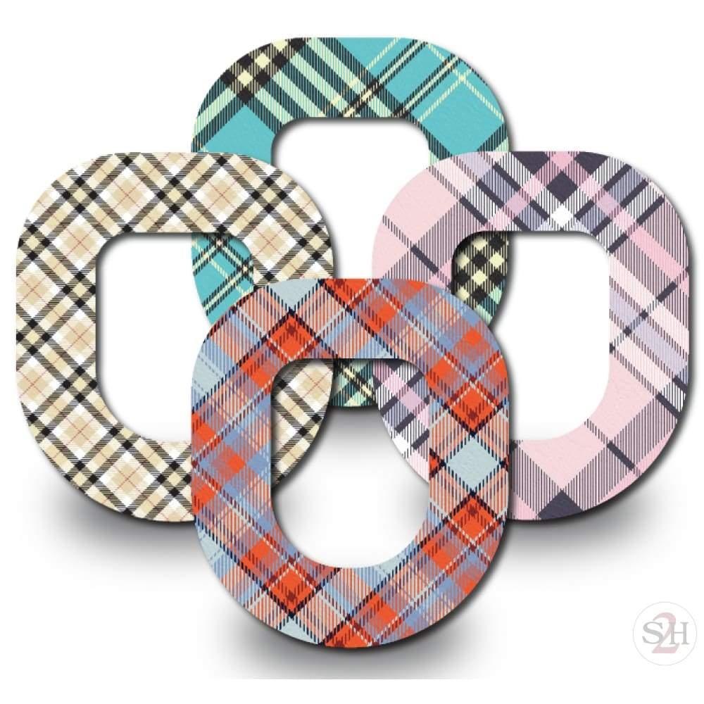 Plaid Pattern Variety Pack - Omnipod 4-Pack
