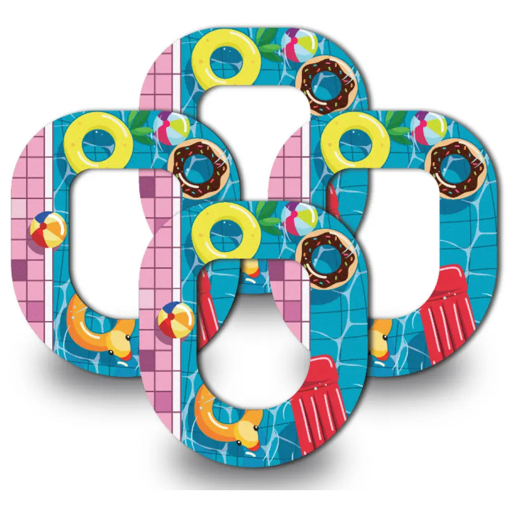 Pool Fun - Omnipod 4-Pack (Set of 4 Patches)