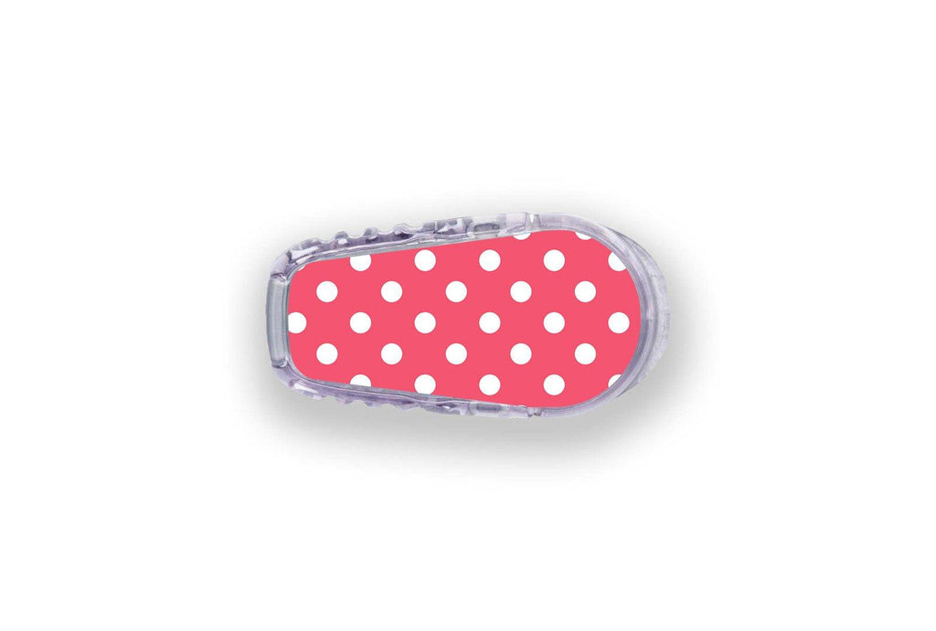 Red Polka Dot Sticker for Novopen diabetes supplies and insulin pumps