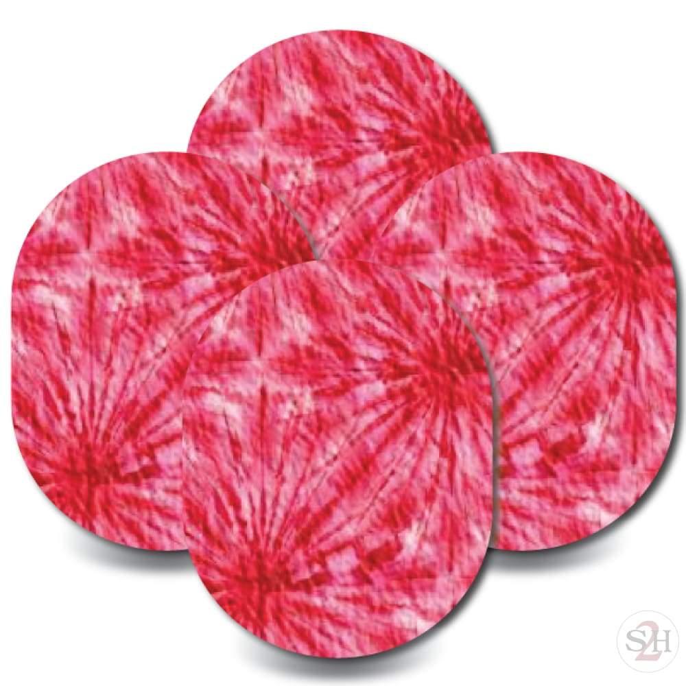 Red Tie-dye Pattern - Guardian 4-Pack
